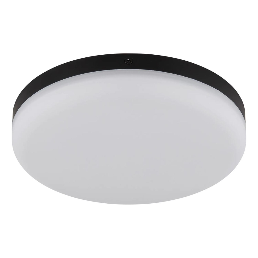 Globo - Plafón LED LED/12W/230V 4000K diá. 22 cm negro