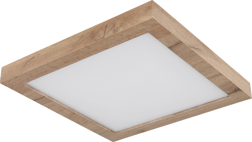 Globo - Plafón LED LED/16W/230V marrón