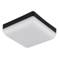 Globo - Plafón LED LED/8W/230V 4000K 12x12 cm negro