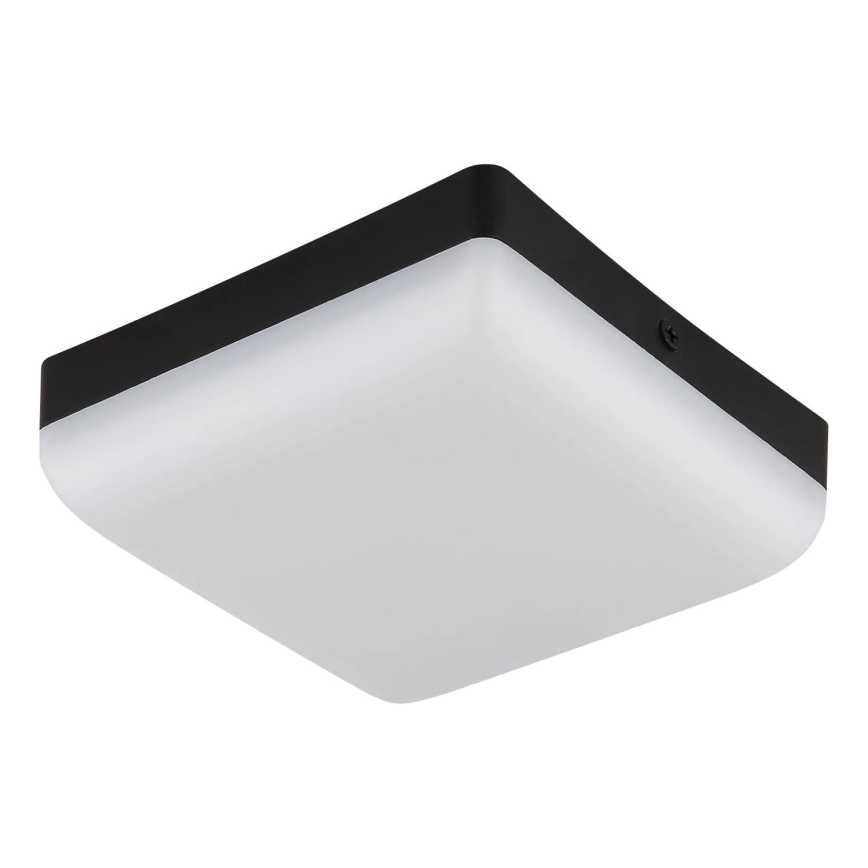 Globo - Plafón LED LED/8W/230V 4000K 12x12 cm negro