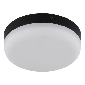 Globo - Plafón LED LED/8W/230V 4000K diá. 12 cm negro