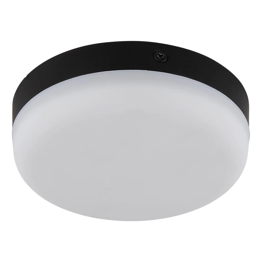 Globo - Plafón LED LED/8W/230V 4000K diá. 12 cm negro
