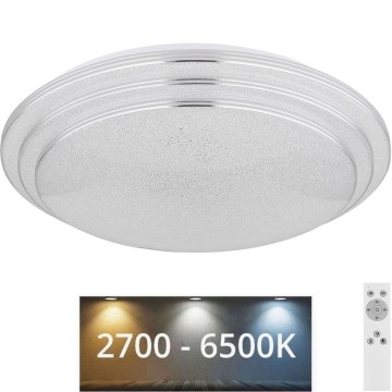 Globo - Plafón LED regulable LED/18W/230V diá. 40 cm 2700-6500K + control remoto