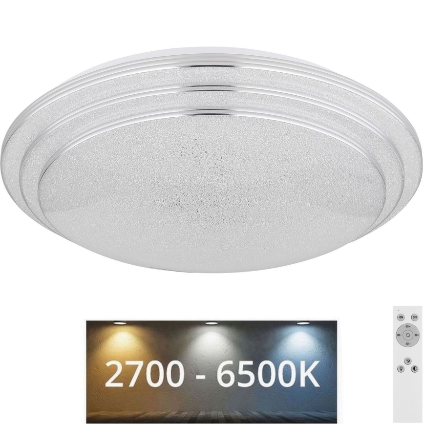 Globo - Plafón LED regulable LED/18W/230V diá. 40 cm 2700-6500K + control remoto