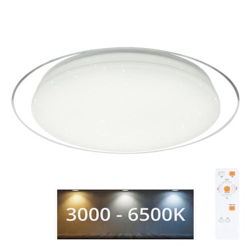 Globo - Plafón LED regulable LED/30W/230V 3000-6500K + control remoto