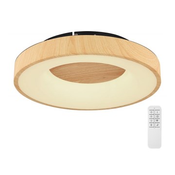 Globo - Plafón LED regulable LED/30W/230V + mando a distancia