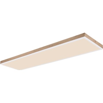 Globo - Plafón LED regulable LED/36W/230V 2700-6500K + control remoto marrón/blanco