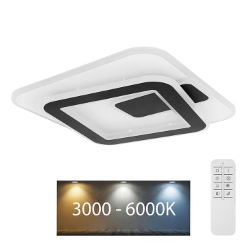 Globo - Plafón LED regulable LED/36W/230V 3000-6000K + control remoto