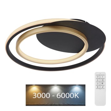 Globo - Plafón LED regulable LED/36W/230V 3000-6000K+ control remoto