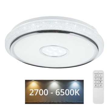 Globo - Plafón LED regulable LED/40W/230V 2700-6500K + control remoto
