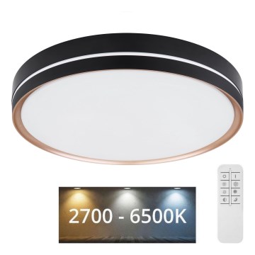 Globo - Plafón LED regulable LED/40W/230V 2700-6500K + control remoto