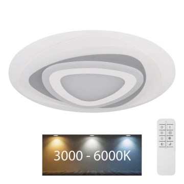 Globo - Plafón LED regulable LED/46W/230V 3000-6000K + control remoto
