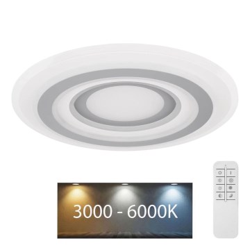 Globo - Plafón LED regulable LED/46W/230V 3000-6000K + control remoto