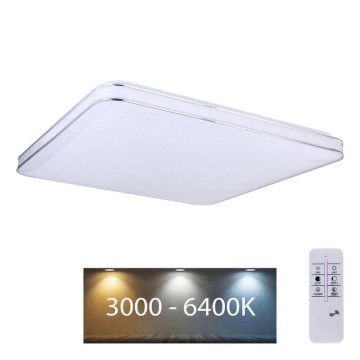 Globo - Plafón LED regulable LED/48W/230V 3000-6400K + control remoto