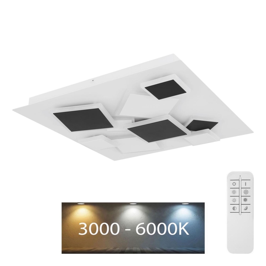 Globo - Plafón LED regulable LED/50W/230V 3000-6000K + control remoto
