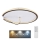 Globo - Plafón LED regulable RODAN LED/50W/230V 3000-6000K + control remoto