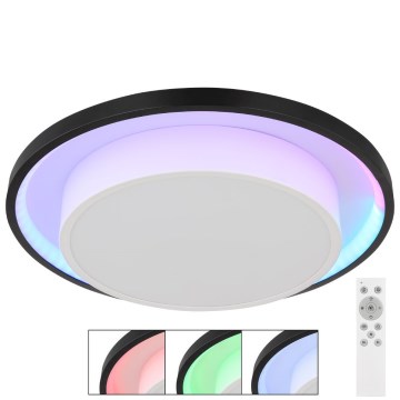 Globo - Plafón LED RGBW regulable LED/21W/230V 2700-6500K+ control remoto