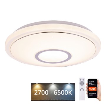 Globo - Plafón regulable RGBW LED/16W/230V 2700-6500K WiFi Tuya + control remoto