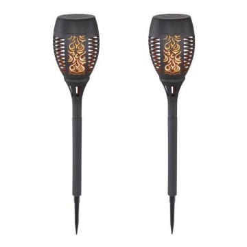 Globo - SET 2x Lámpara solar LED LED/0,1W/3V IP44