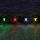 Globo - SET 4x Lámpara solar LED RGB LED/0,05W/3V IP44 150 mAh