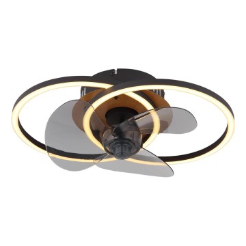 Globo - Ventilador de techo LED regulable LED/24W/230V 2700-6500K + control remoto