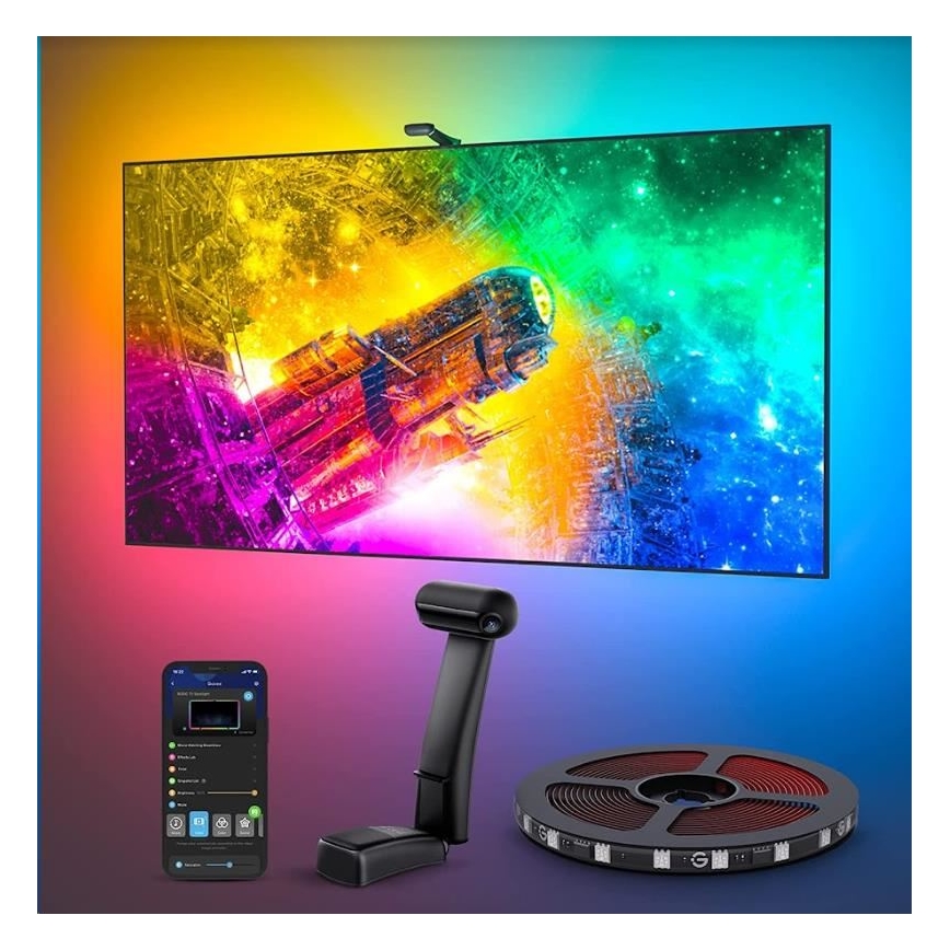 Govee - DreamView T2 DUAL TV 55-65" SMART LED retroiluminación RGBIC Wi-Fi + control remoto