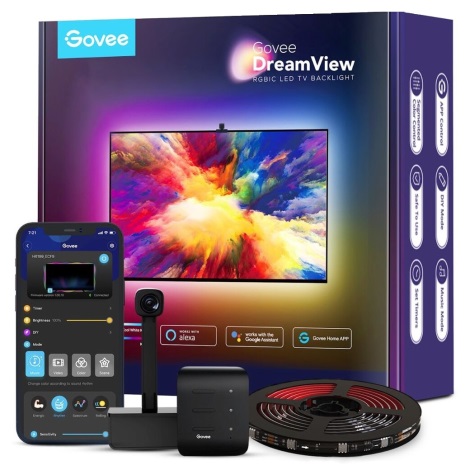 Govee - DreamView TV 55-65" SMART LED retroiluminación RGBIC Wi-Fi
