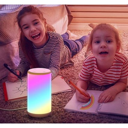 Govee - LED RGBIC Lámpara de mesa con dimmer AURA 2 2200-6500K Wi-Fi Matter