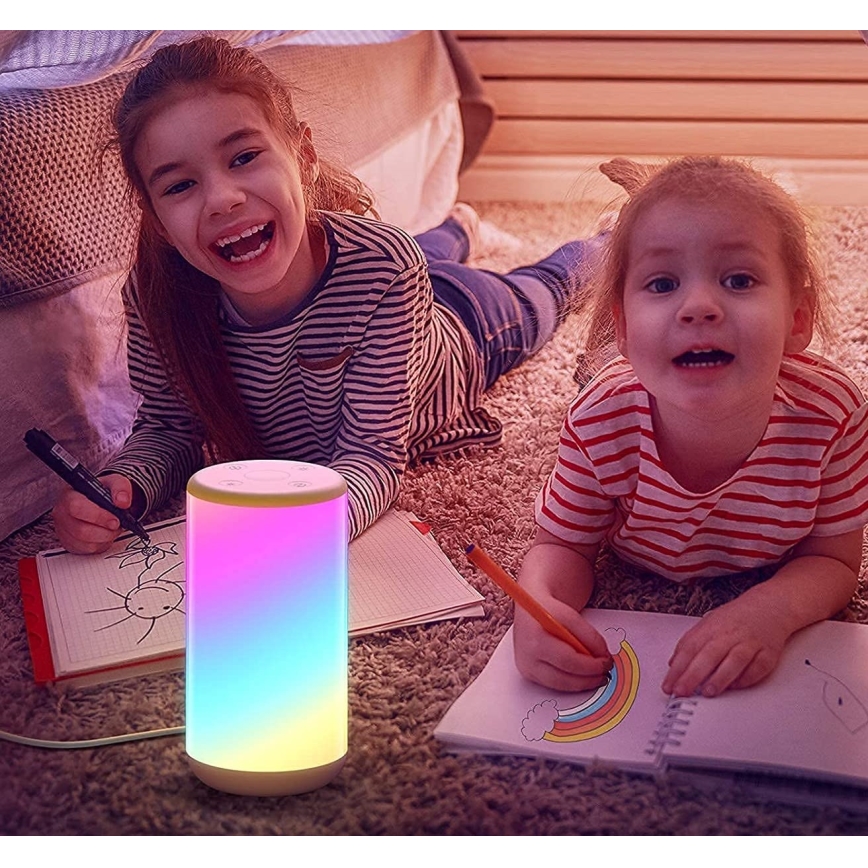 Govee - LED RGBIC Lámpara de mesa con dimmer AURA 2 2200-6500K Wi-Fi Matter