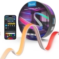 Govee - LED RGBICW Tira regulable COB 3780 diodos 3m Wi-Fi Matter