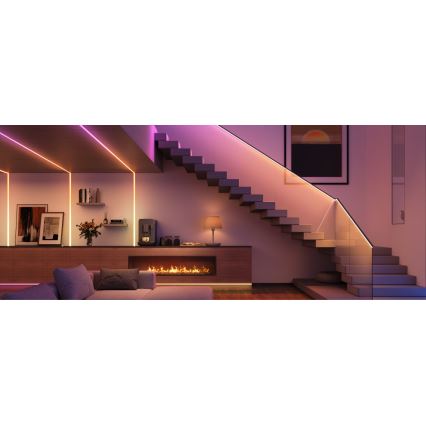 Govee - LED RGBICW Tira regulable COB 3780 diodos 3m Wi-Fi Matter