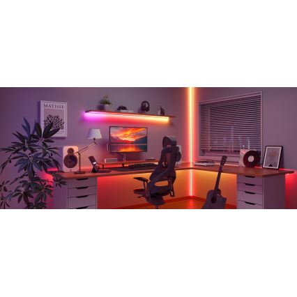 Govee - LED RGBICW Tira regulable COB 3780 diodos 3m Wi-Fi Matter