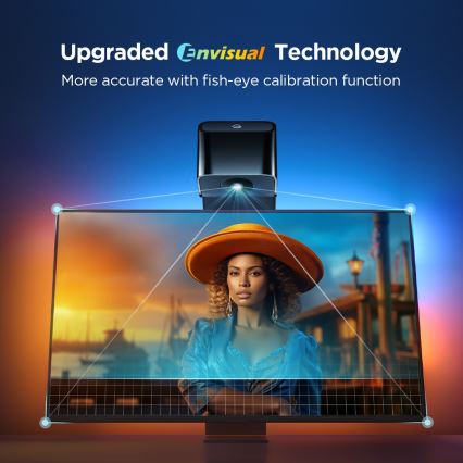 Govee - Luz de fondo para TV 3 Lite TV de 40-50" SMART LED RGBICW Wi-Fi IP67 + control remoto