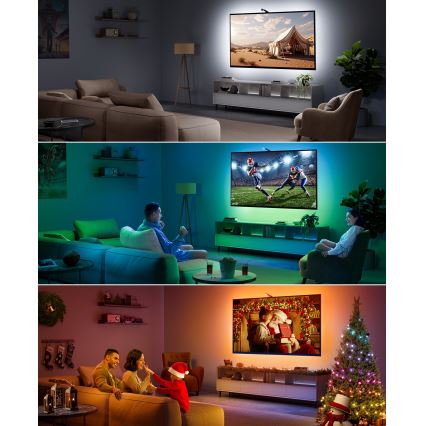 Govee - Luz de fondo para TV 3 Lite TV de 40-50" SMART LED RGBICW Wi-Fi IP67 + control remoto