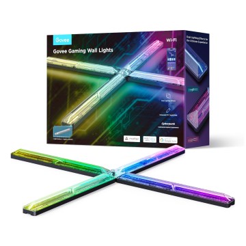 Govee - Luz de pared inteligente para juegos (4+1) RGBIC Wi-Fi