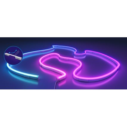 Govee - Neon 2 MATTER Tira LED plegable 3m RGBIC Wi-Fi IP67