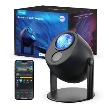 Govee - Proyector de luz Galaxy LED RGBW Wi-Fi Matter
