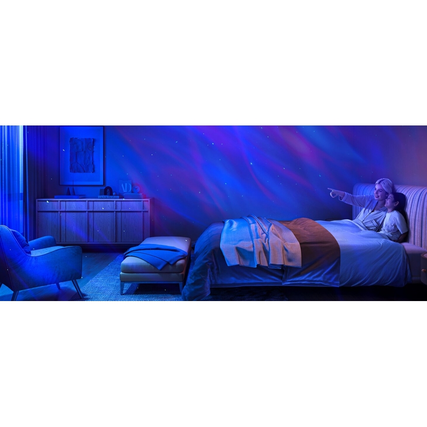 Govee - Proyector de luz Galaxy LED RGBW Wi-Fi Matter