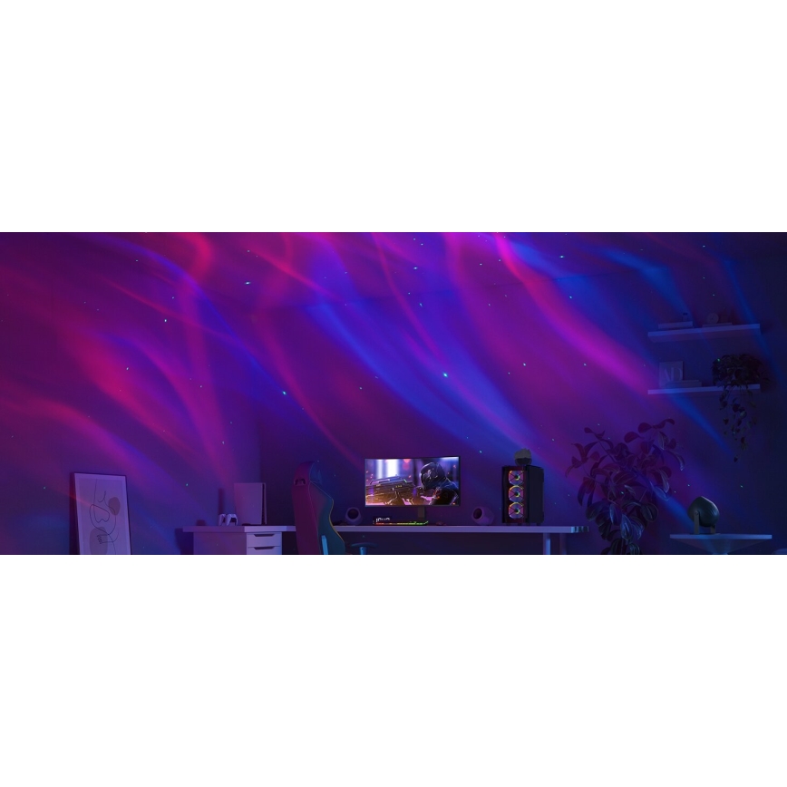 Govee - Proyector de luz Galaxy LED RGBW Wi-Fi Matter