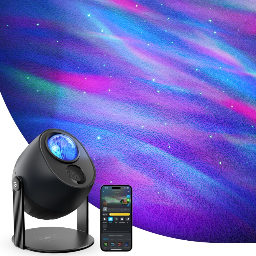 Govee - Proyector de luz Galaxy LED RGBW Wi-Fi Matter