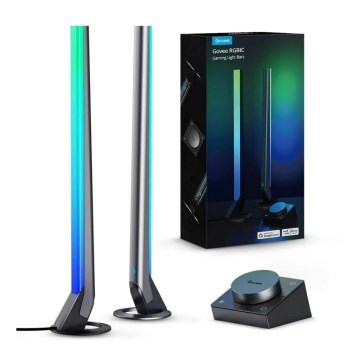 Govee - SET 2x Smart Gaming Wi-Fi LED RGBIC Panely + Smart Dual + control remoto