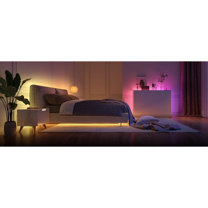 Govee - Tira de luz LED RGBWWIC regulable de extensión Strip Light 2 Pro de 1 m Wi-Fi Matter