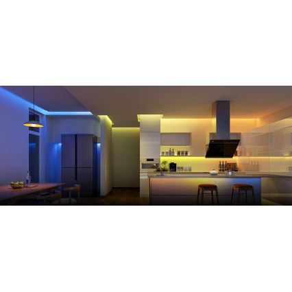 Govee - Tira de luz LED RGBWWIC regulable de extensión Strip Light 2 Pro de 1 m Wi-Fi Matter