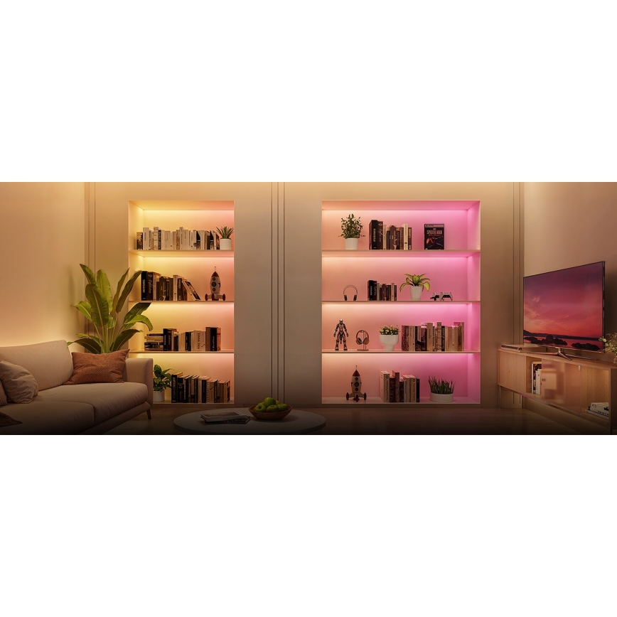 Govee - Tira de luz LED RGBWWIC regulable de extensión Strip Light 2 Pro de 1 m Wi-Fi Matter