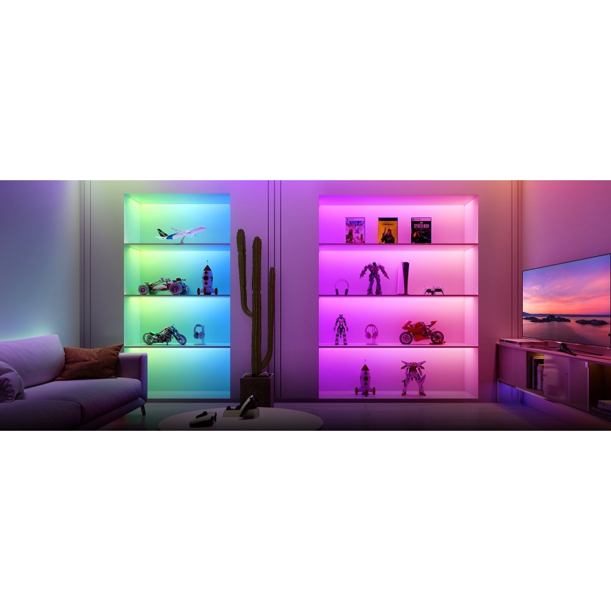 Govee - Tira de luz LED RGBWWIC regulable de extensión Strip Light 2 Pro de 1 m Wi-Fi Matter