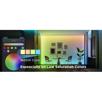 Govee - Tira de luz LED RGBWWIC regulable de extensión Strip Light 2 Pro de 1 m Wi-Fi Matter