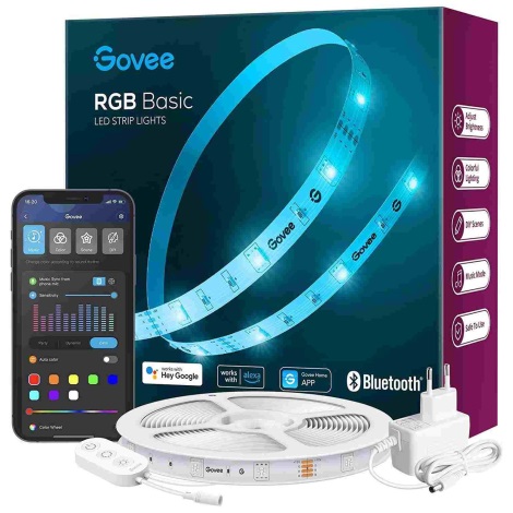 Govee - Tira LED inteligente Wi-Fi RGB 5m