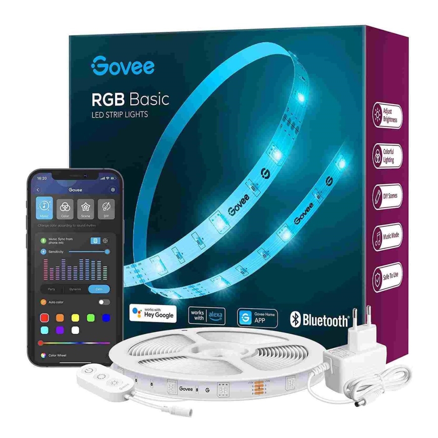 Govee - Tira LED inteligente Wi-Fi RGB 5m