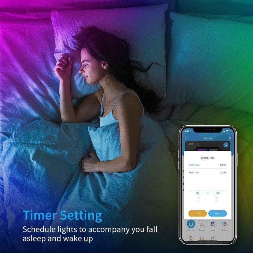 Govee - Tira LED inteligente Wi-Fi RGB 5m