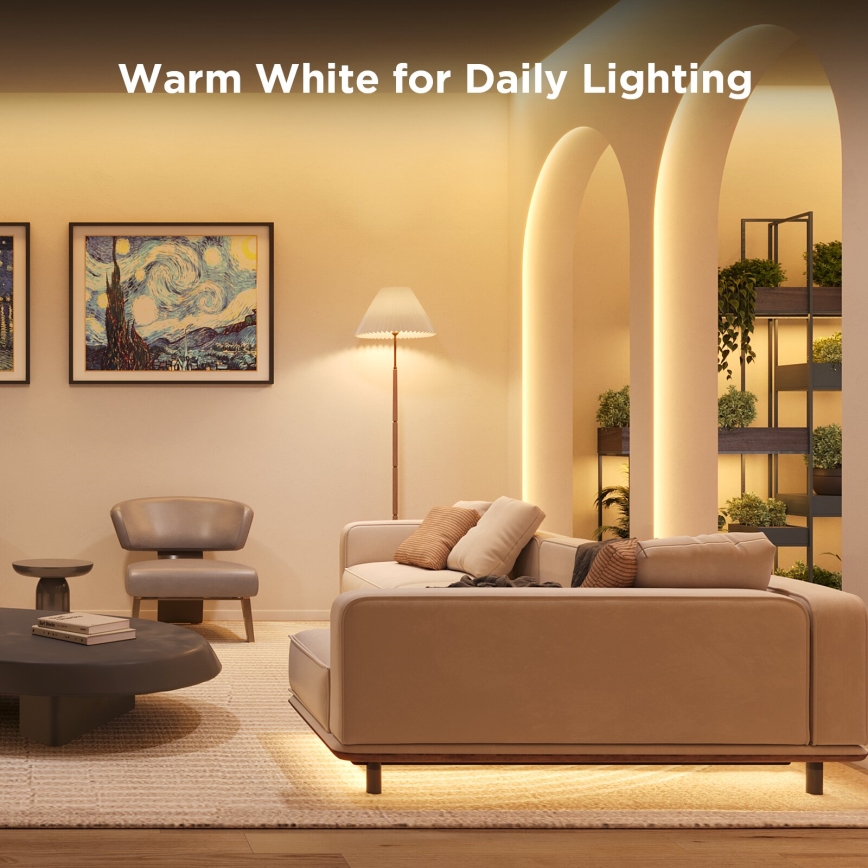 Govee - Tira LED SMART PRO RGBICW Wi-Fi 5m MATTER - extra duradera